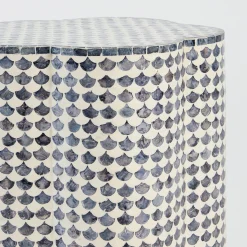 Ada Rose Capiz Side Table