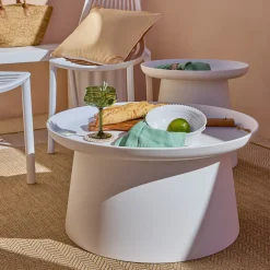 Airlie White Outdoor Coffee Table
