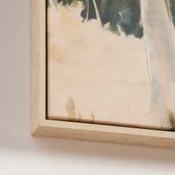 Amongst The Gum Trees Framed Canvas Wall Art