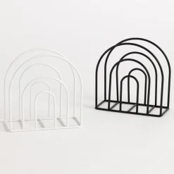 Arc White Napkin Holder