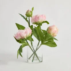 Artificial Lillian Peony in Vase