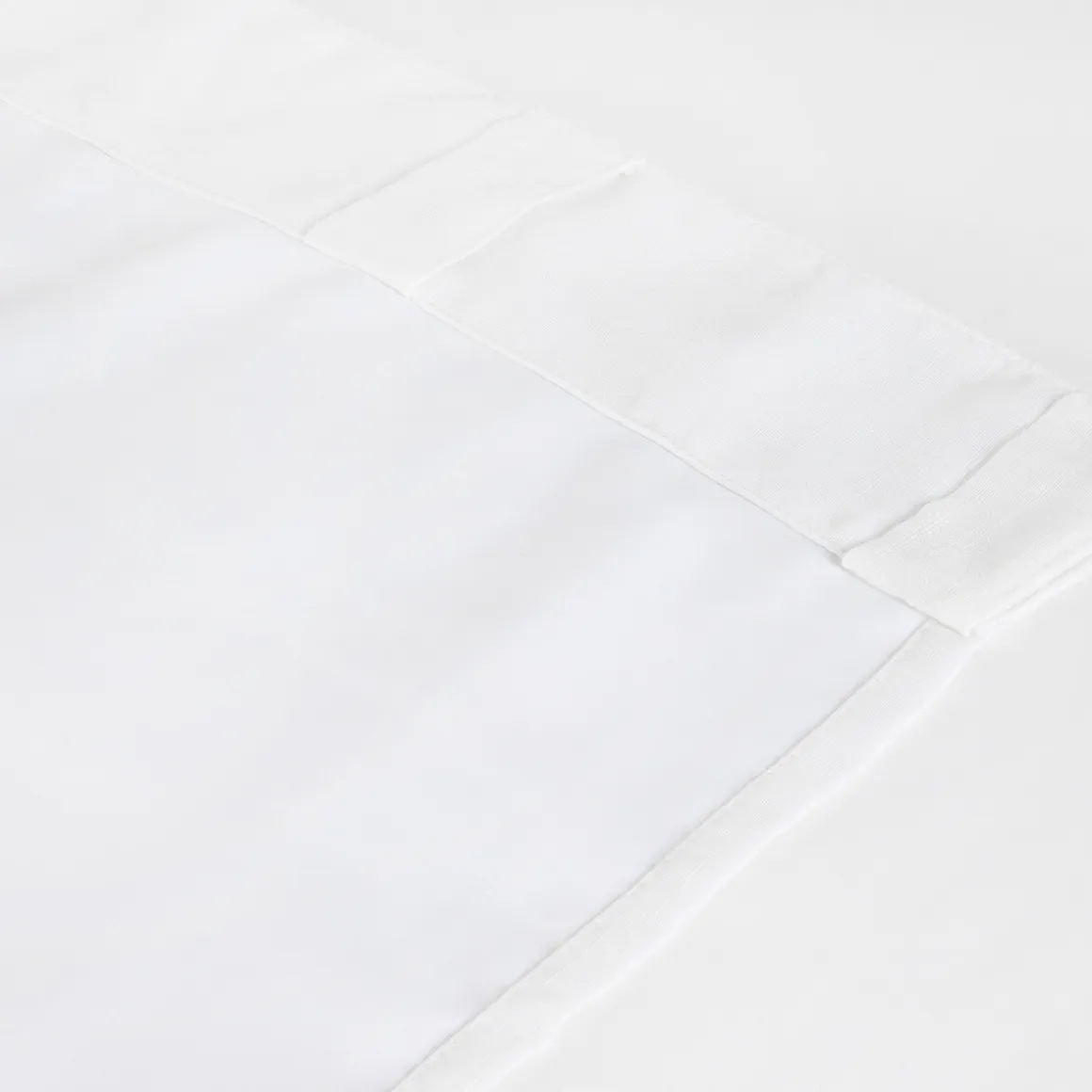 Aspen White Room Darkening Curtains Set of 2