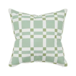 Athena Check Outdoor Cushion