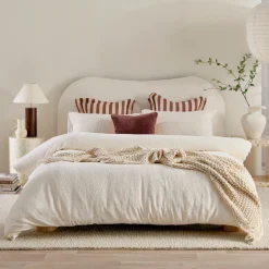 Ava Boucle Quilt Cover Set