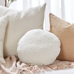 Ava Round Boucle Cushion