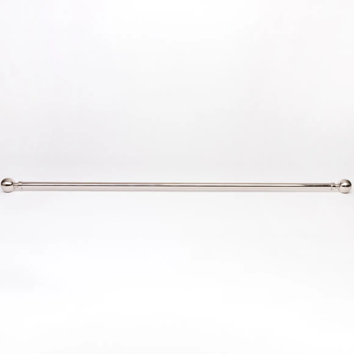 Bailey Extendable Brushed Chrome Rod Set