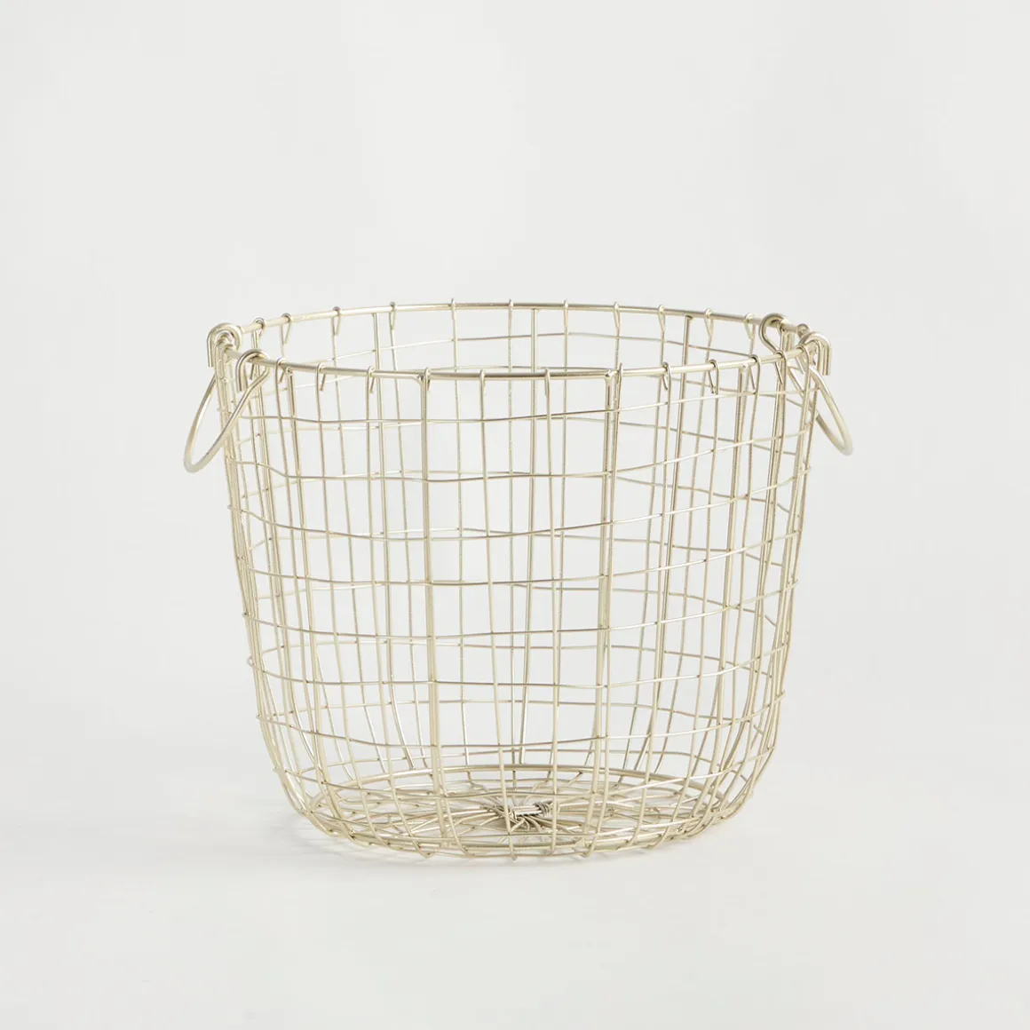 Bailey Gold Wire Basket