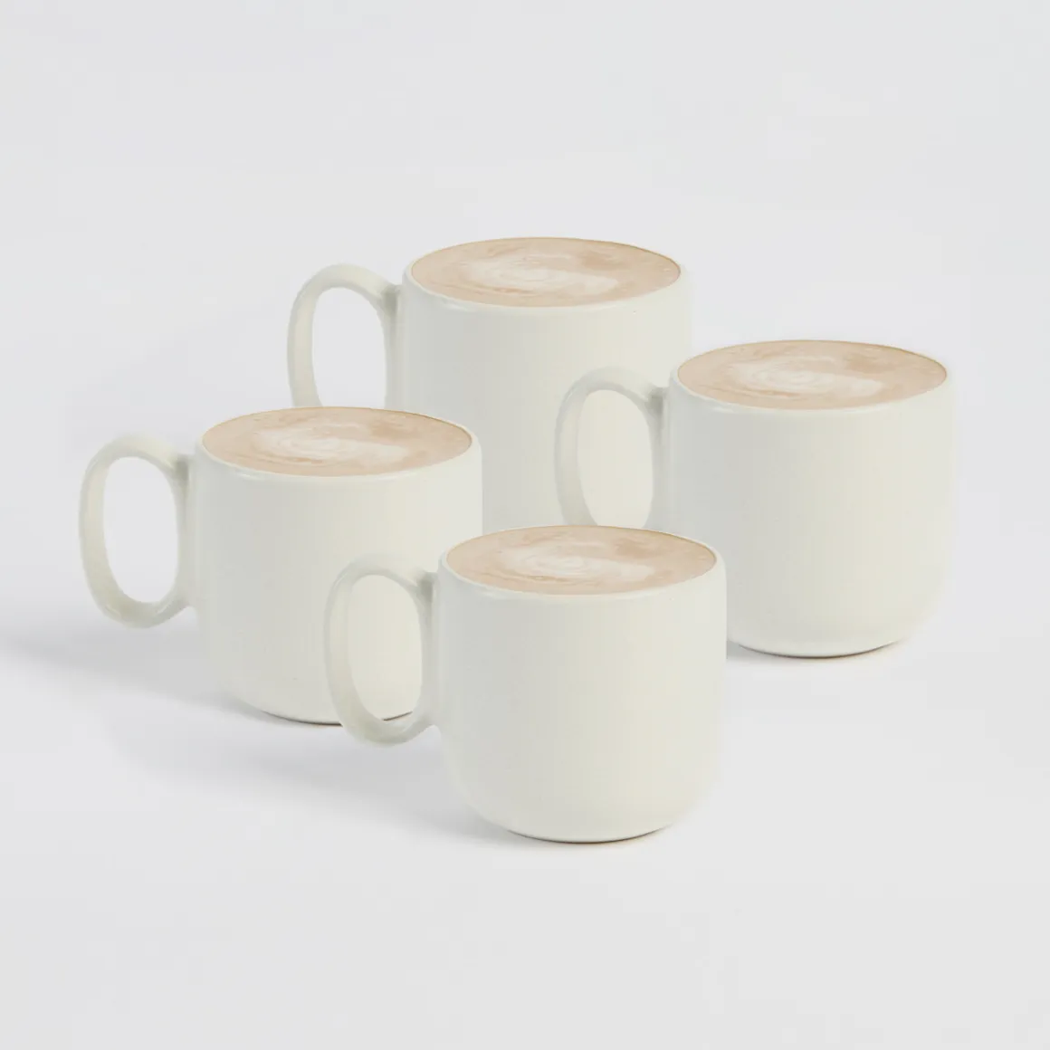 Bellevue Stoneware Mug Set of 4