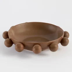 Betty Chocolate Brown Decorative Bowl