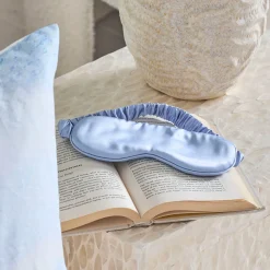 Blue Mulberry Silk Eye Mask