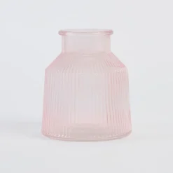 Boston Ribbed Glass Vase