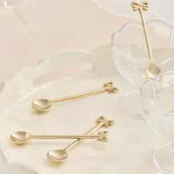 Bow Dessert Spoon Set of 4