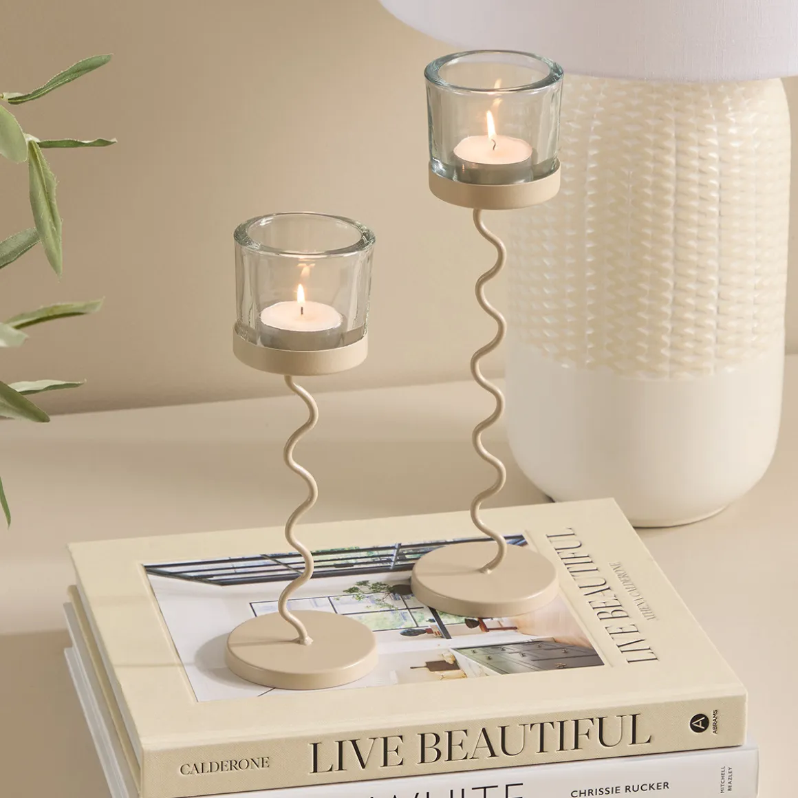 Bowie Candle Holder Set of 2