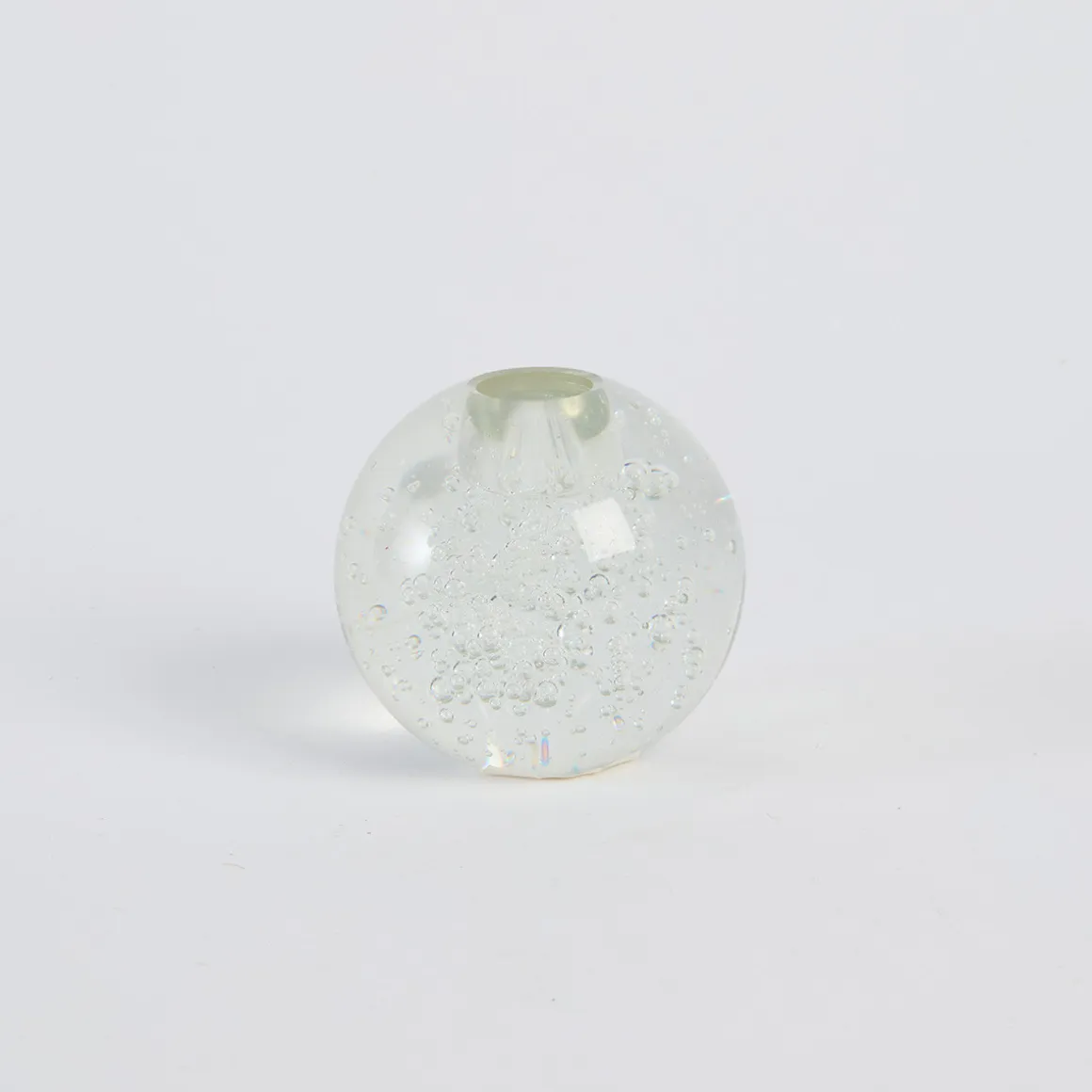 Bubbles Glass Candle Holder