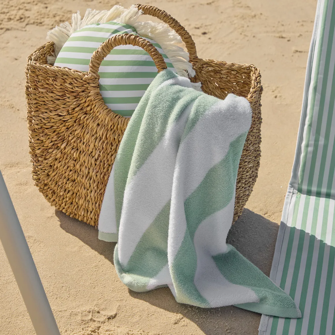 Byron Terry Stripe Beach Towel