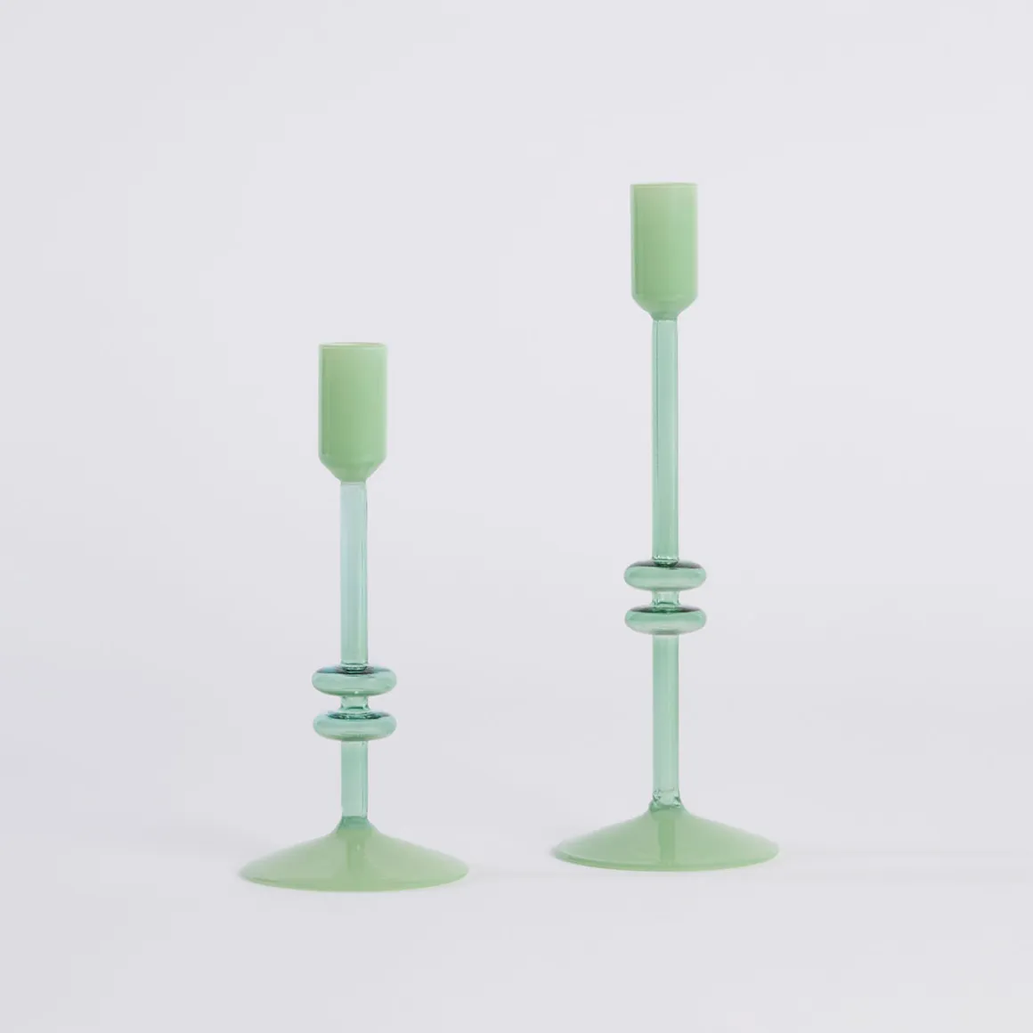 Carmine Candle Holder 2pc
