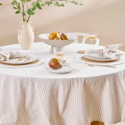 Catania Stripe Cotton Table Cloth