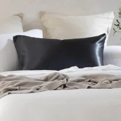 Charcoal Mulberry Silk Pillowcase