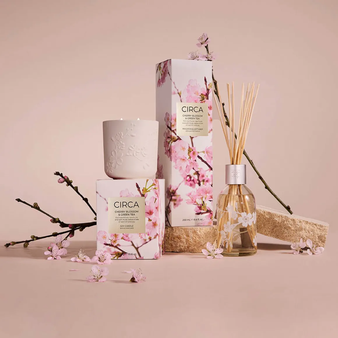 Cherry Blossom & Green Tea 250ml Diffuser
