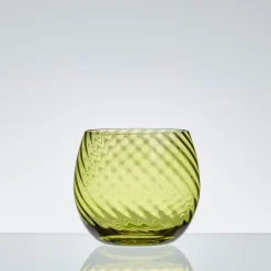 Della Green Tumbler Glass Set of 4