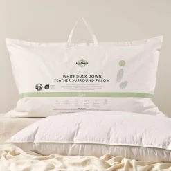 30/70 Duck Down Feather King Pillow