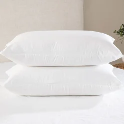 Eco Living Bamboo Cotton Pillow Protector Pair