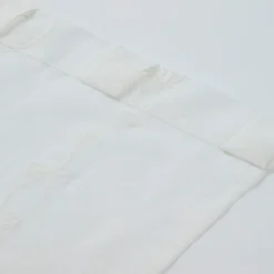 Ellie Bow Embroidered Sheer Curtain Set of 2