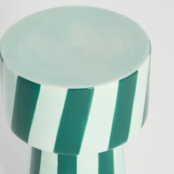 Flinn Stripe Side Table