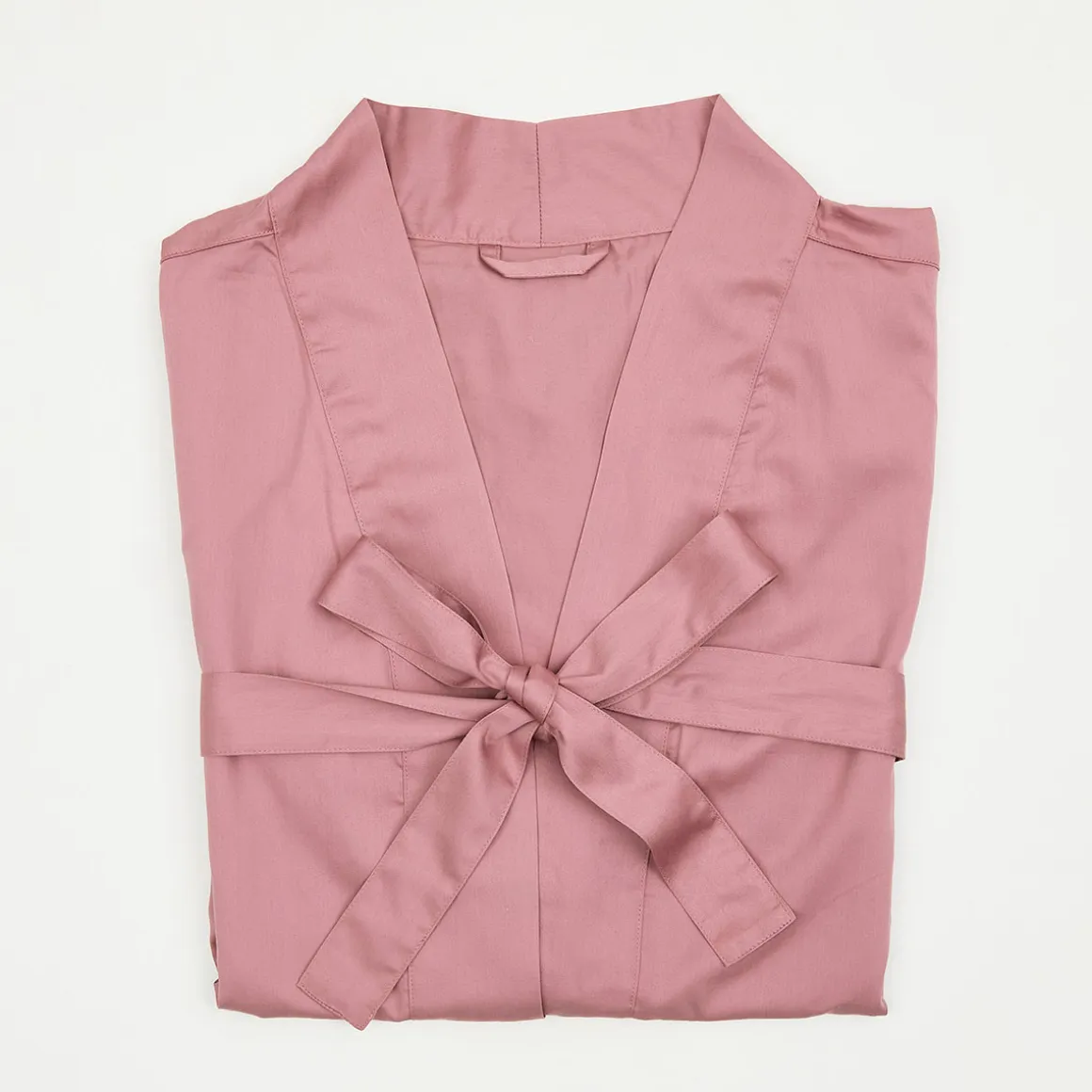 Freja Rose Pink Bamboo Cotton Kimono