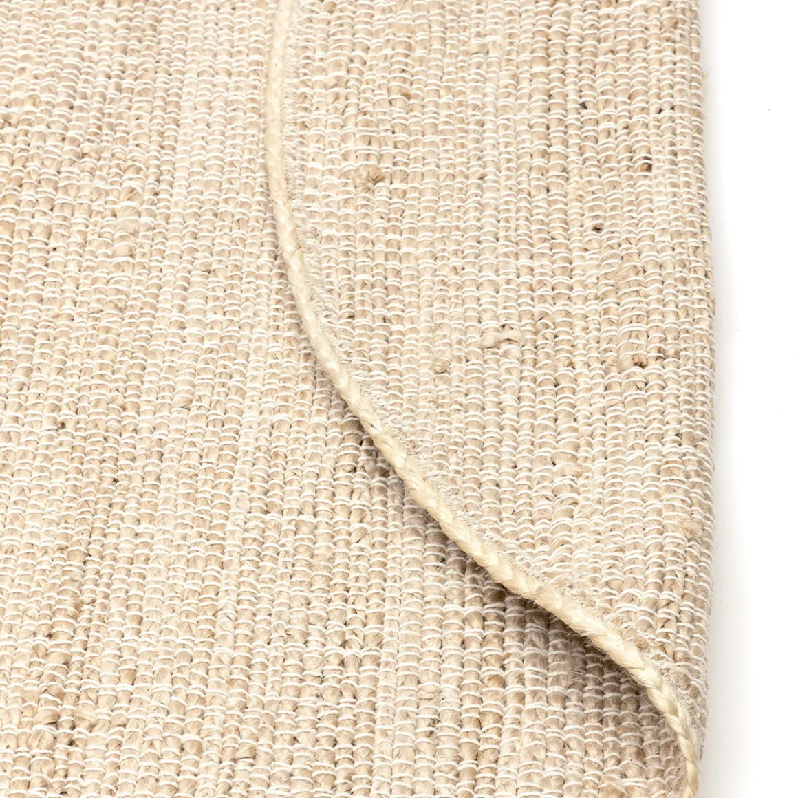 Goa Bleached Round Floor Rug