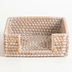 Grove Whitewash Napkin Holder