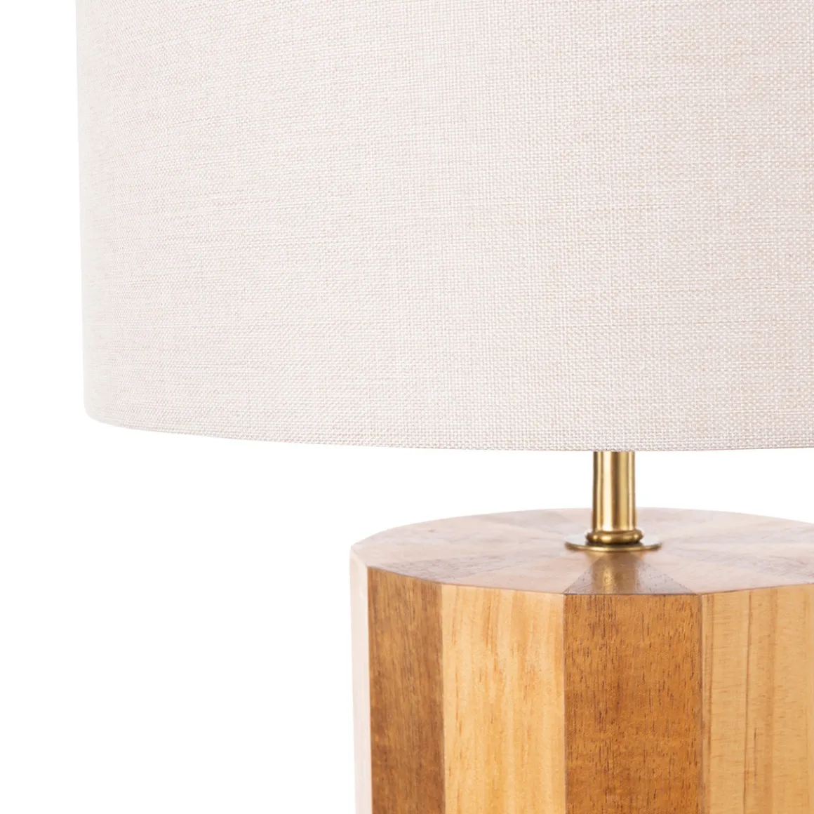 Hades 48cm Wooden Table Lamp