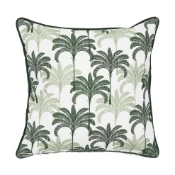 Halcyon Palm Square Outdoor Cushion