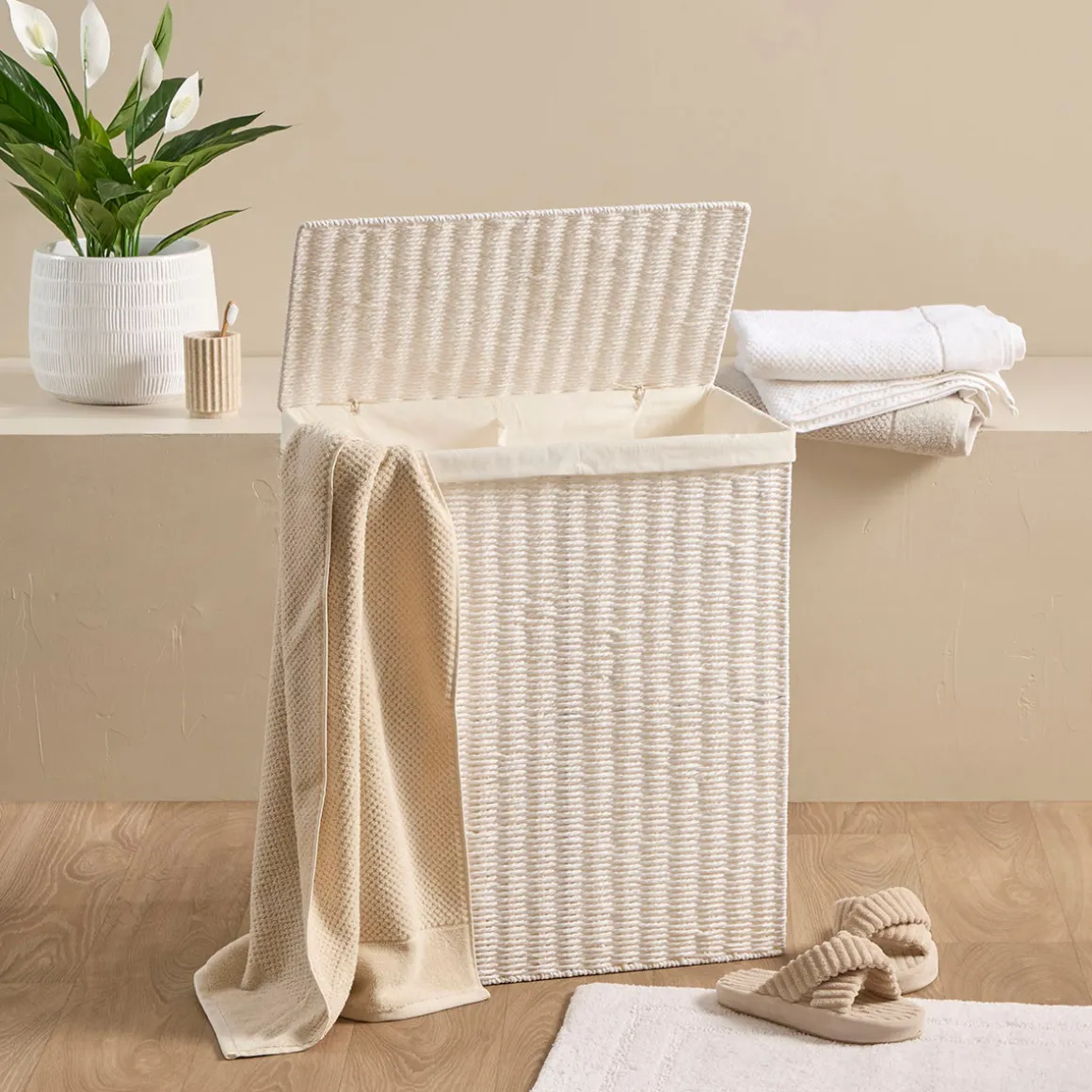 Harbour Divided Laundry Hamper