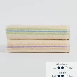 Harley Stripe Cotton Towel Range