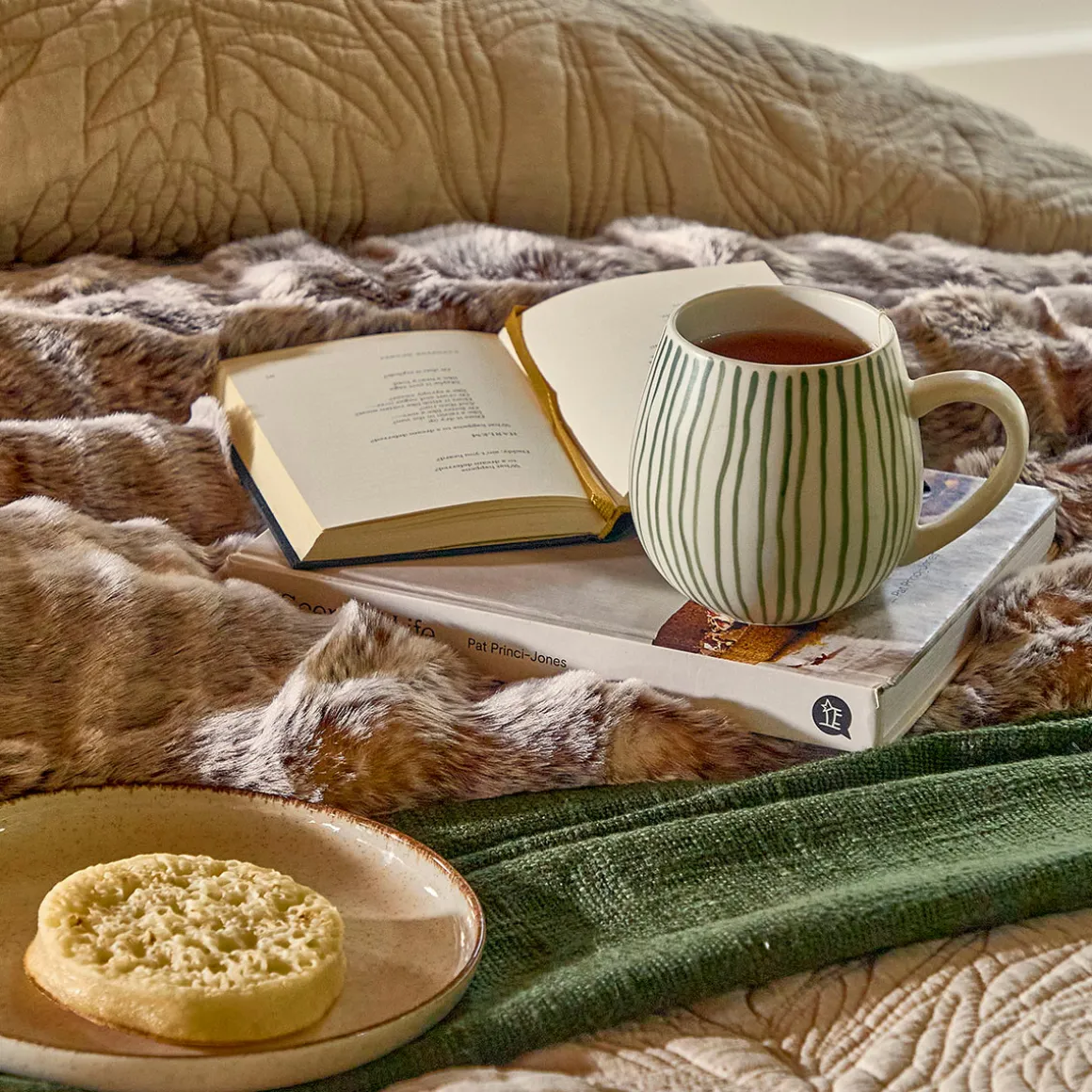 Hug Me Mug Olive Brush Set of 4