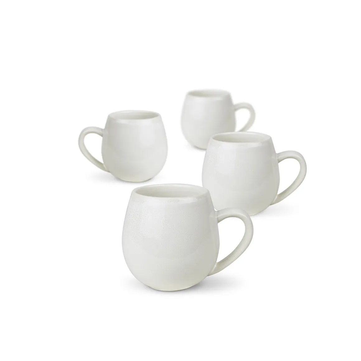 Hug Mug Gloss Snow Set of 4