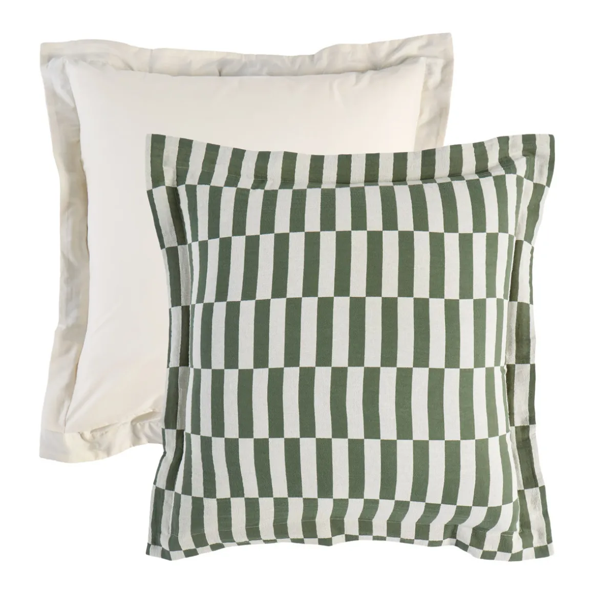 Indra Check European Pillowcase