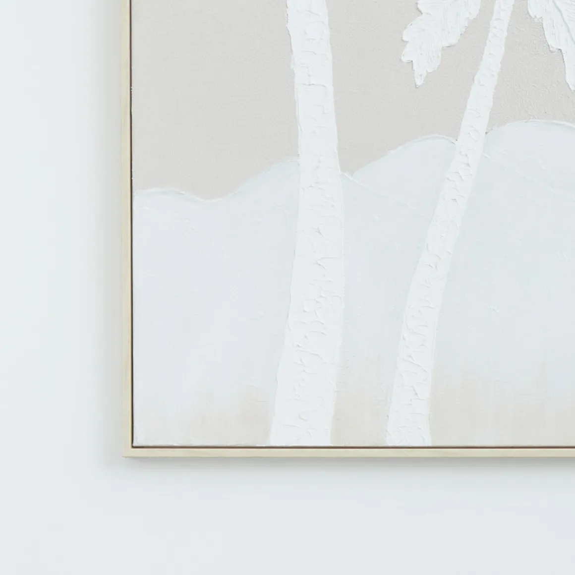Isla Palm Textured Wall Art