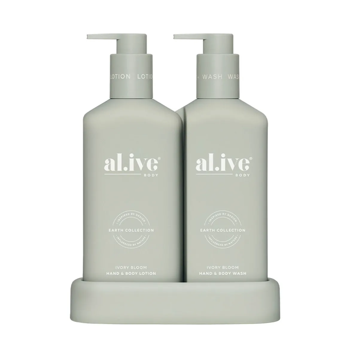 Ivory Bloom Compact Wash & Lotion Duo