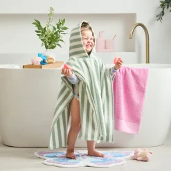 Kids Striped Hooded Towel