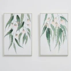 Leaf Serenity Framed Canvas Wall Art