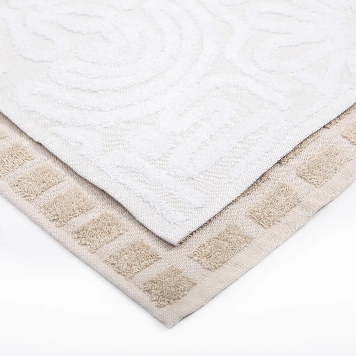 Lennox Natural Tea Towel Set of 2