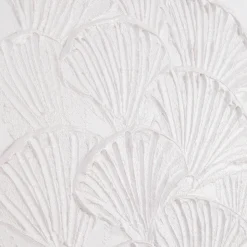 Lucia Shell Textured Small Framed Canvas Wall Art