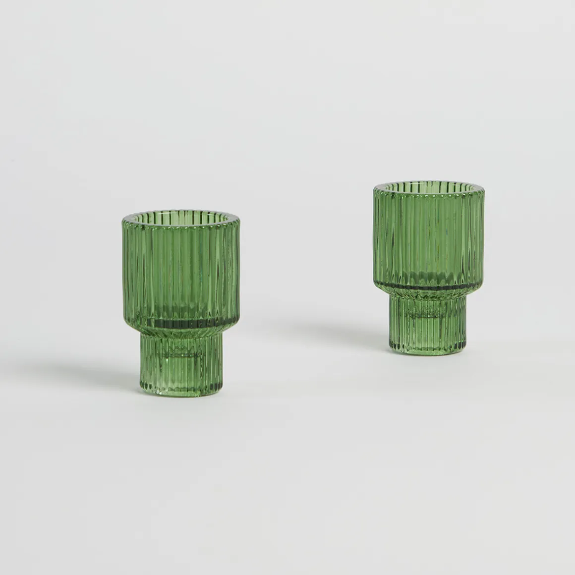 Lulu Green Tealight / Tapered Candle Holder