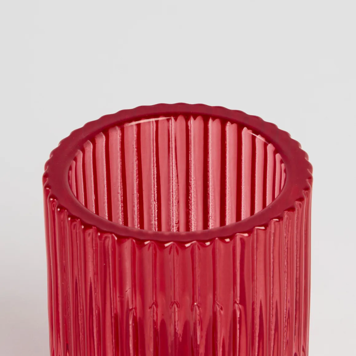 Lulu Red Tealight / Tapered Candle Holder