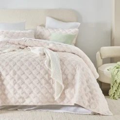 Maeve Faux Fur Coverlet Set
