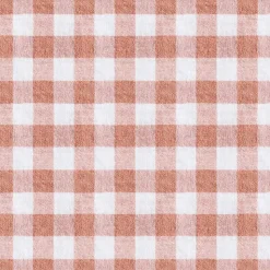 Maisie Reversible Caramel Check Quilt Cover Set
