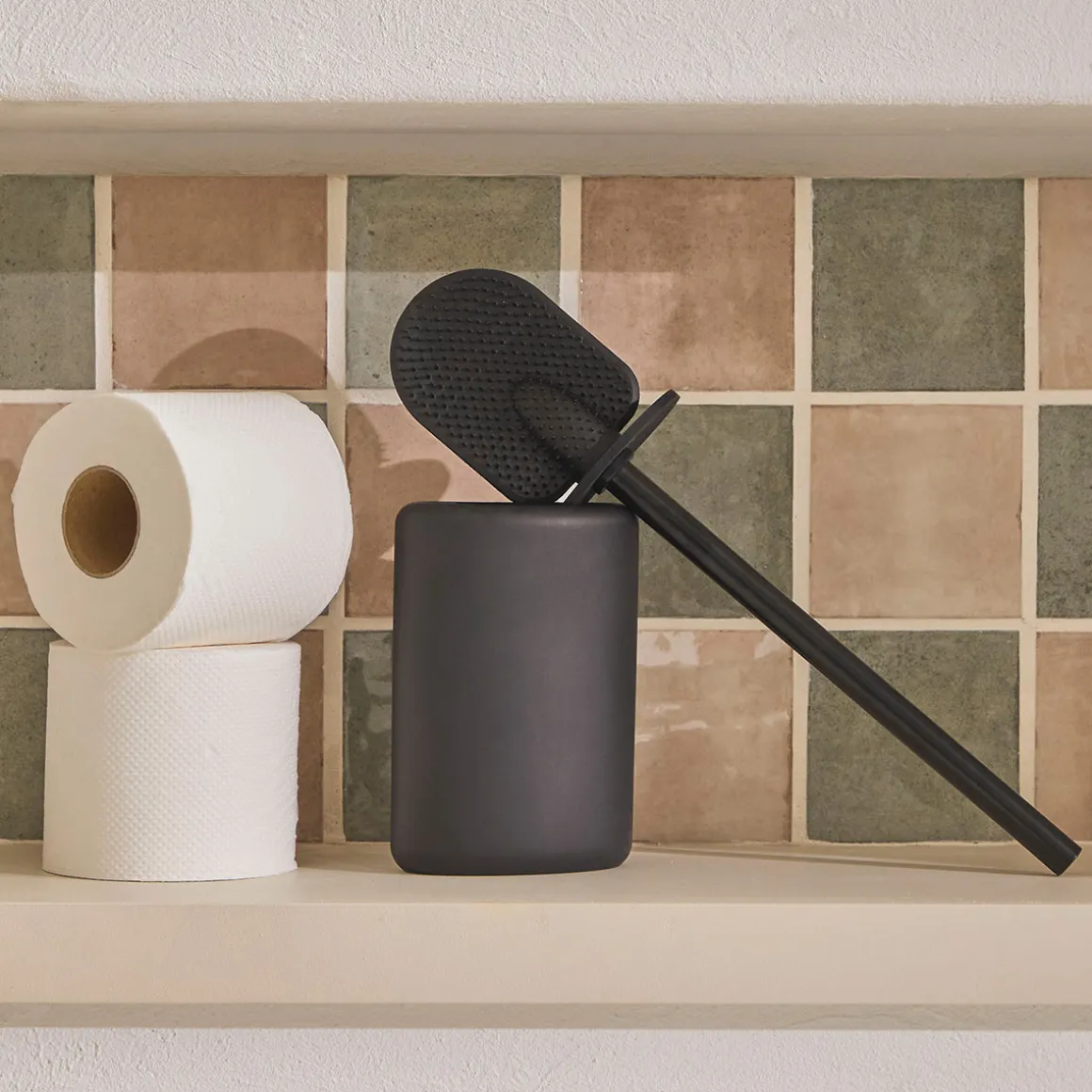 Mason Black Bathroom Accesories