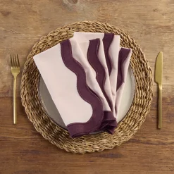 Maya Scalloped Napkin